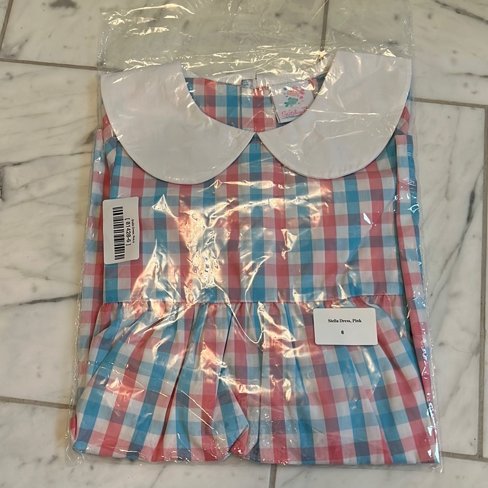 Little girls Stitchy fish Stella dress